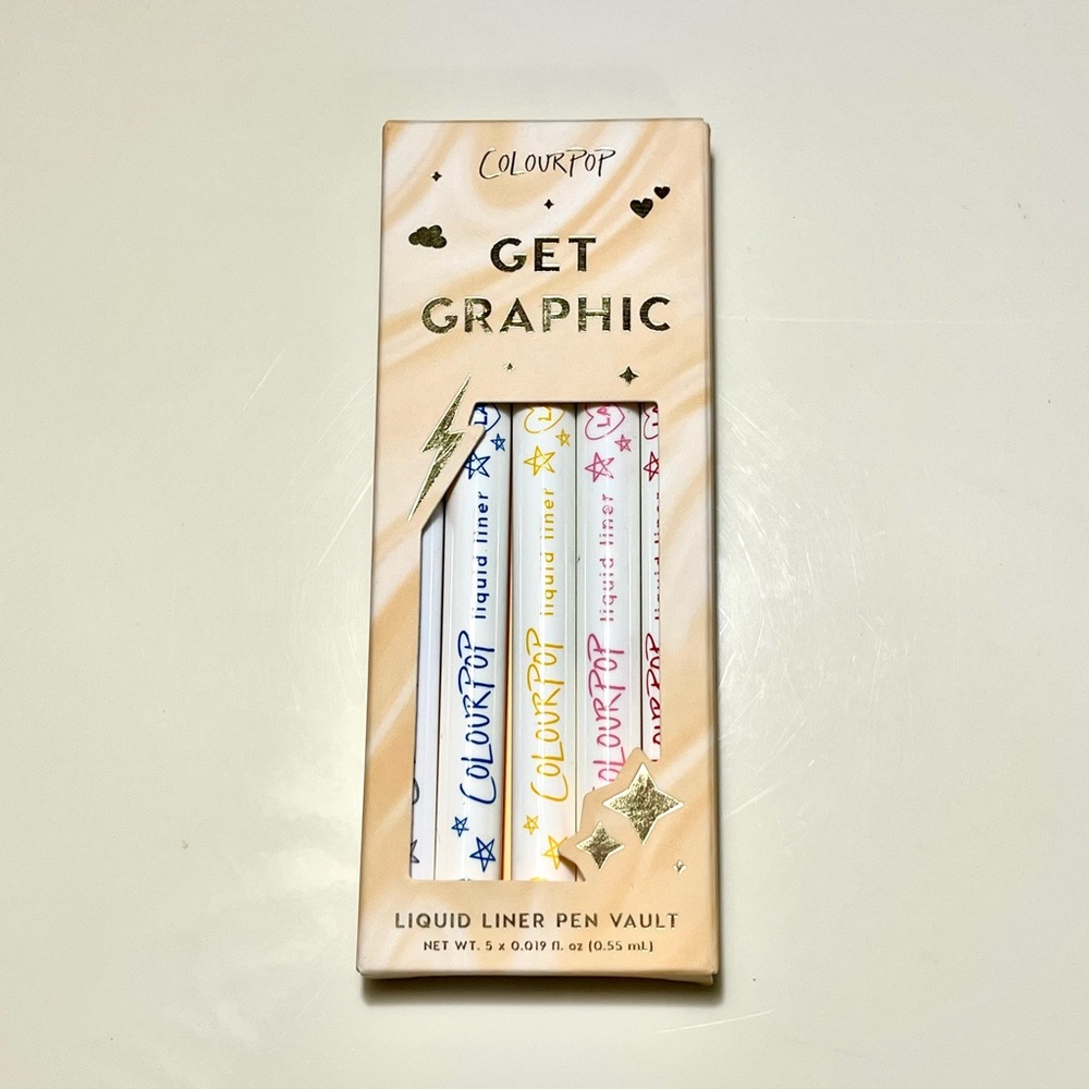 2 for $30 / Colourpop Felt Tip Coloured Eyeliner Set